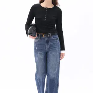 Bayeas HR Relaxed Fit Straight Leg