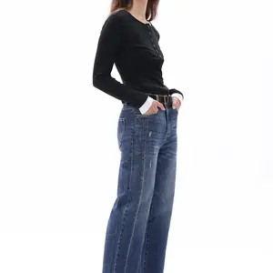 Bayeas HR Relaxed Fit Straight Leg