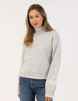 Lyla & Lux Macy Eco Mockneck