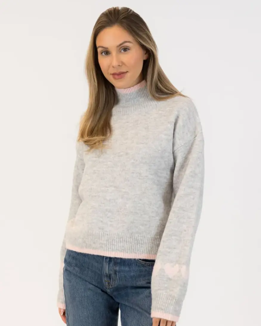 Lyla & Lux Macy Eco Mockneck