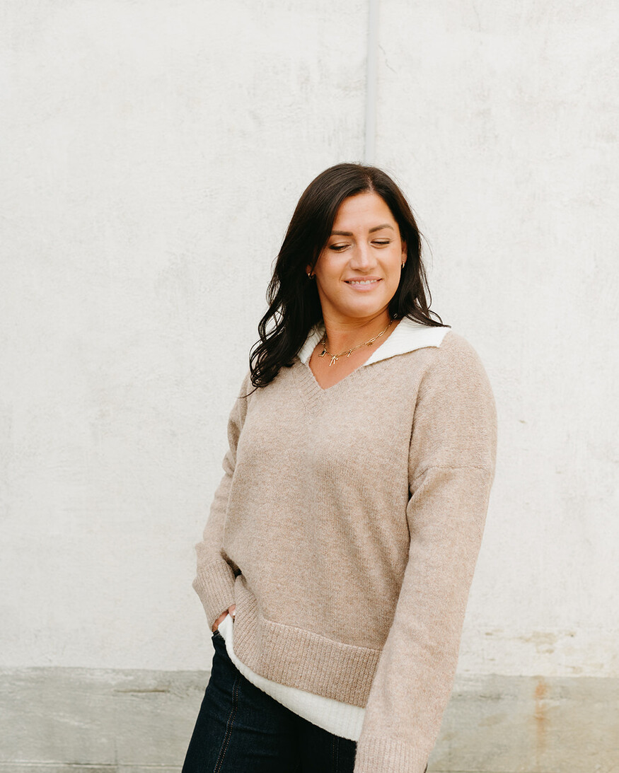 John + Jenn Sage Sweater