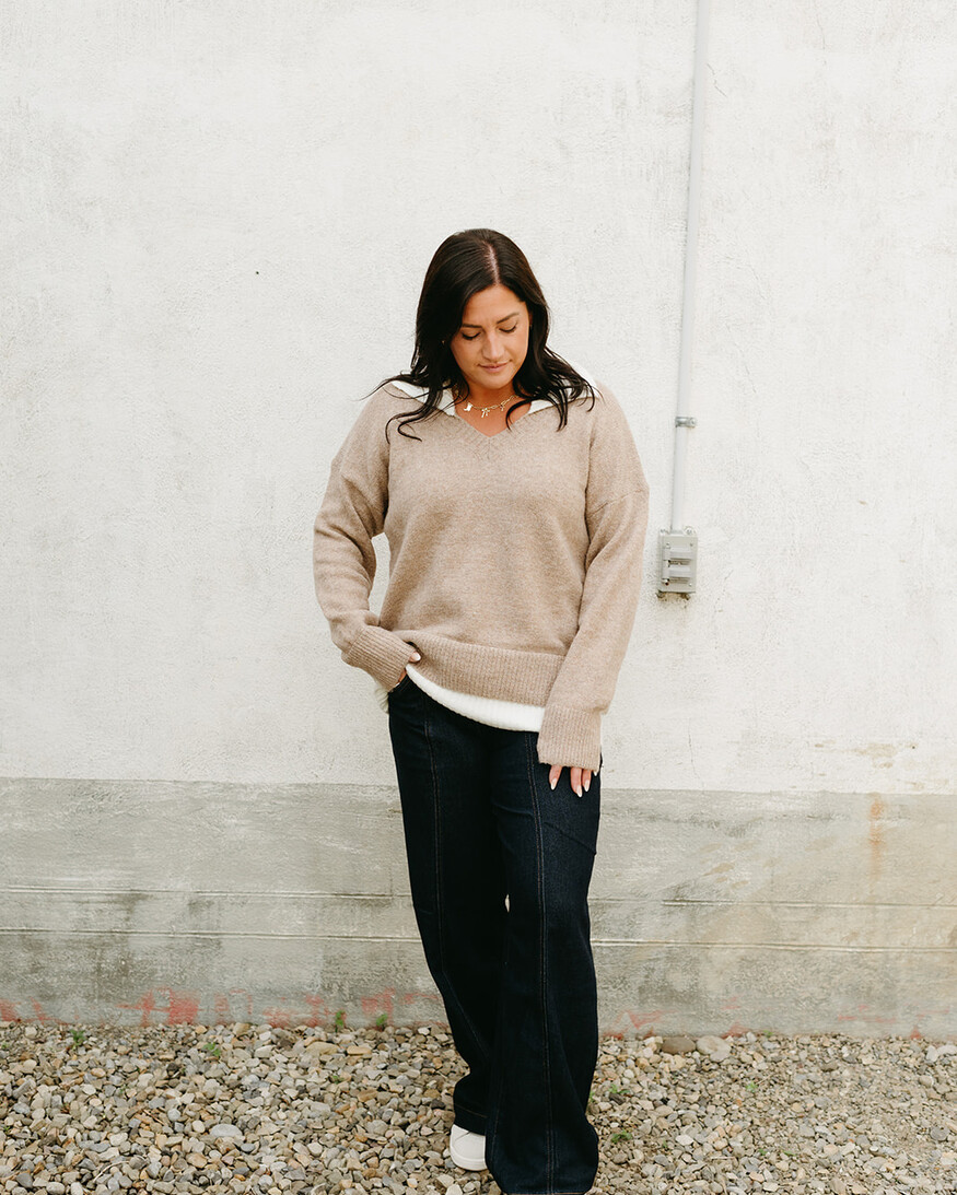 John + Jenn Sage Sweater