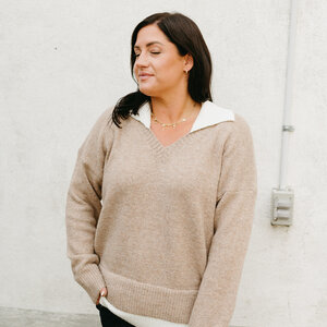 John + Jenn Sage Sweater