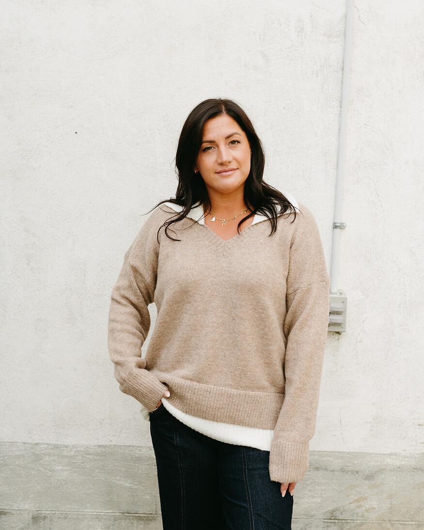 John + Jenn Sage Sweater