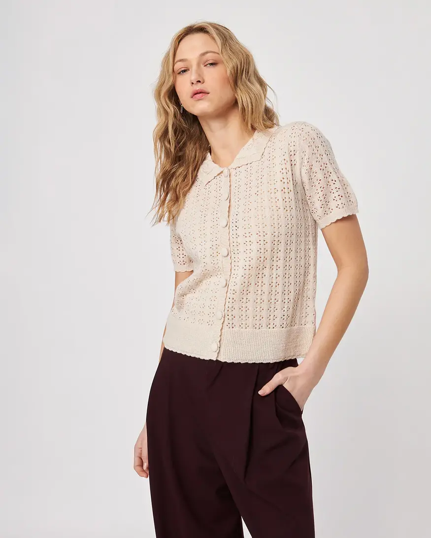 John + Jenn Crew SS Knit