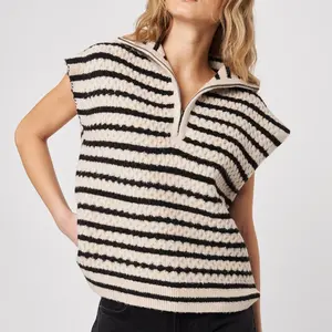 John + Jenn Arrow SS Knit Pullover