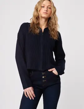 John + Jenn Gavin Hooded Knit