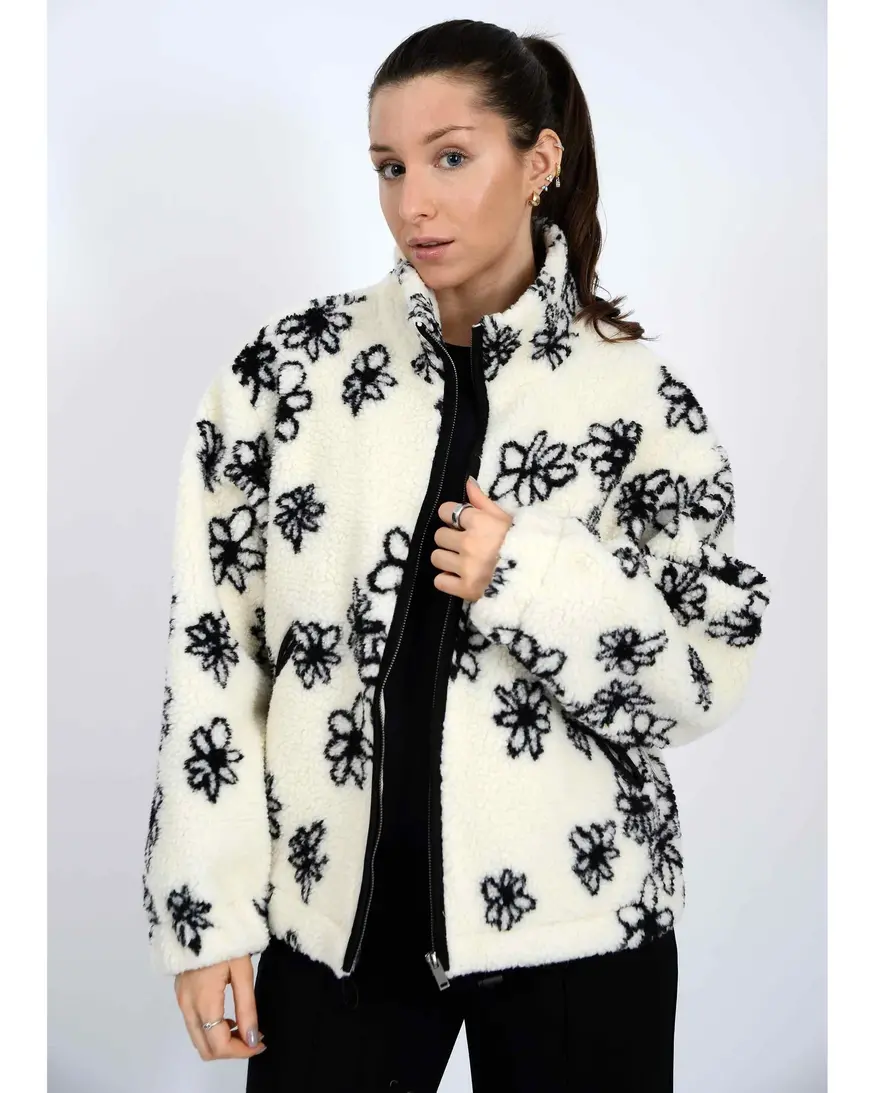 RD Style Golden Sherpa Jacket