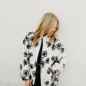 RD Style Golden Sherpa Jacket