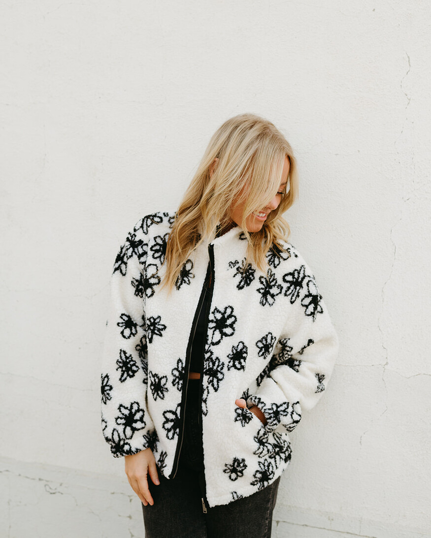 RD Style Golden Sherpa Jacket