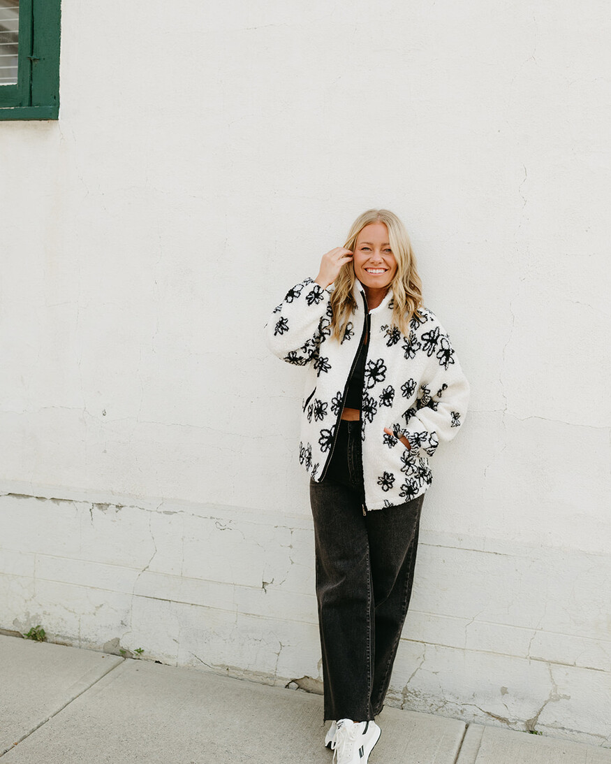 RD Style Golden Sherpa Jacket