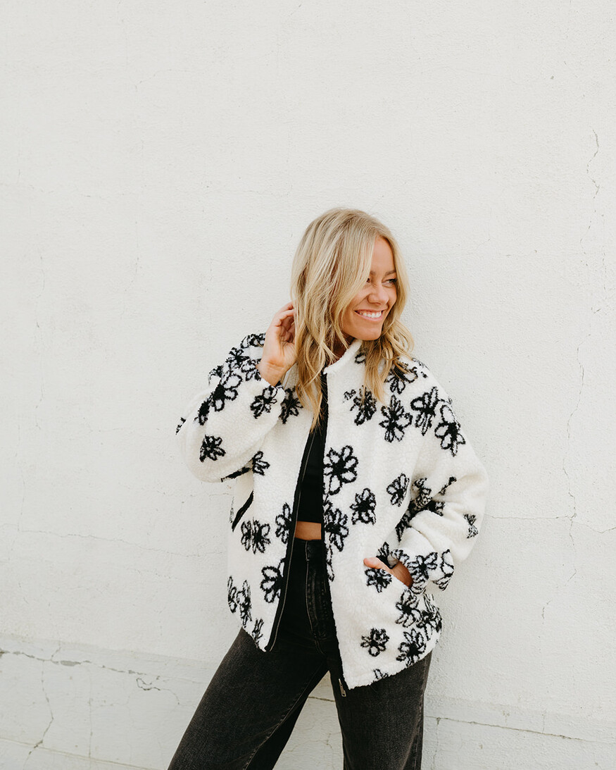 RD Style Golden Sherpa Jacket