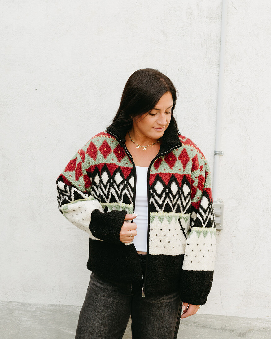 RD Style Sunshine Sherpa Jacket