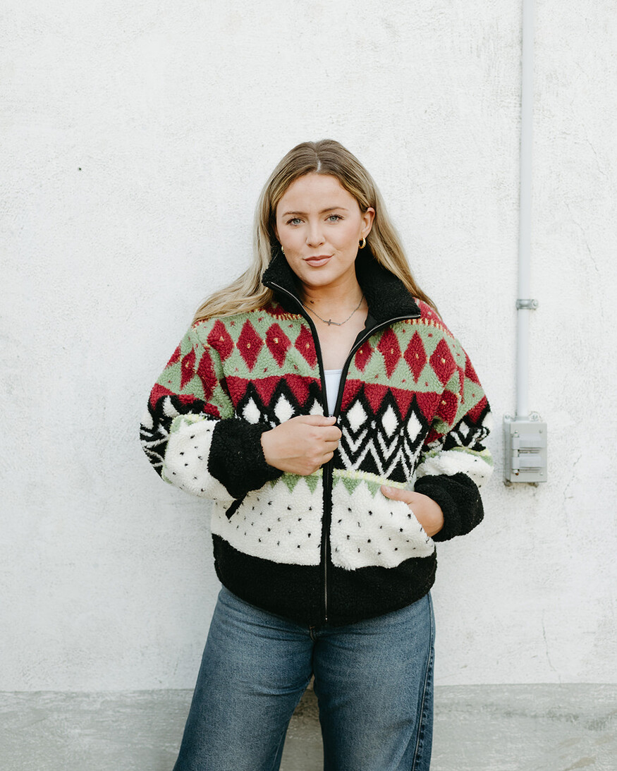 RD Style Sunshine Sherpa Jacket