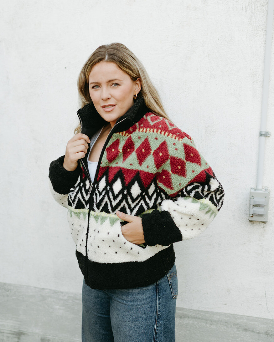 RD Style Sunshine Sherpa Jacket