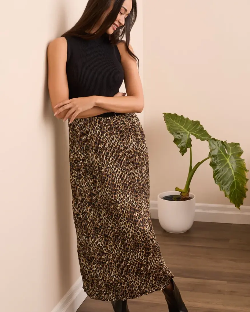 Tribal Reese Twofer Maxi Dress