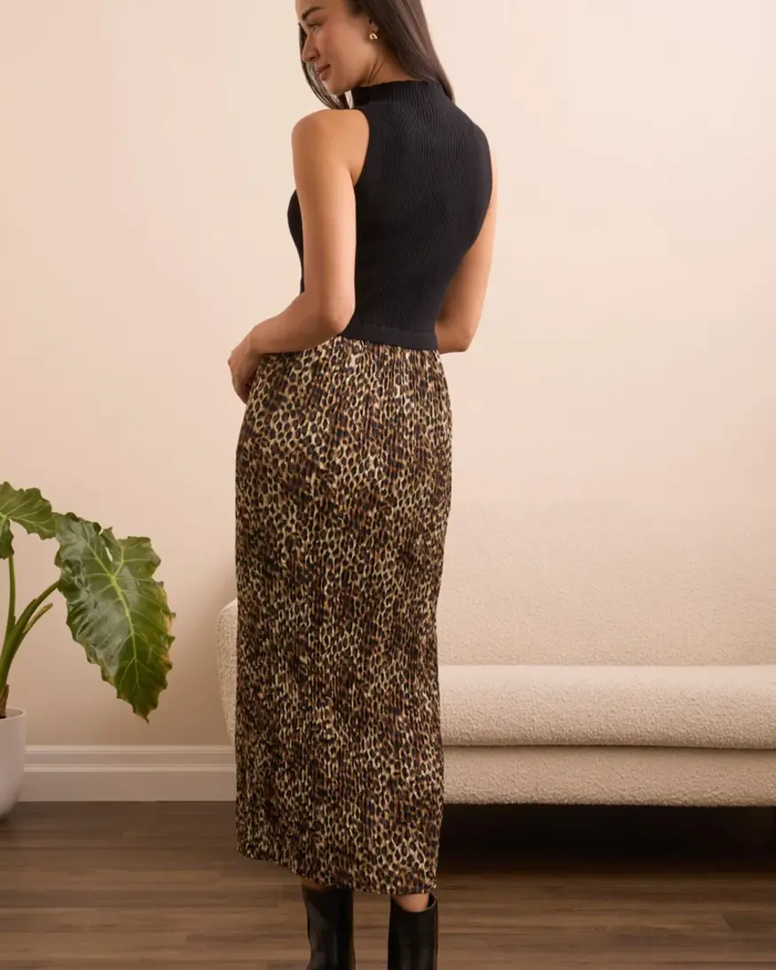Tribal Reese Twofer Maxi Dress