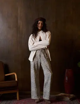 Kuwalla Shelly Leopard Wideleg Kuwalla Shelly Leopard Wideleg