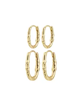 Pilgrim Sense Hoops 2-1 Earrings Pilgrim Sense Hoops 2-1 Earrings