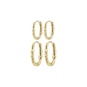 Pilgrim Sense Hoops 2-1 Earrings Pilgrim Sense Hoops 2-1 Earrings