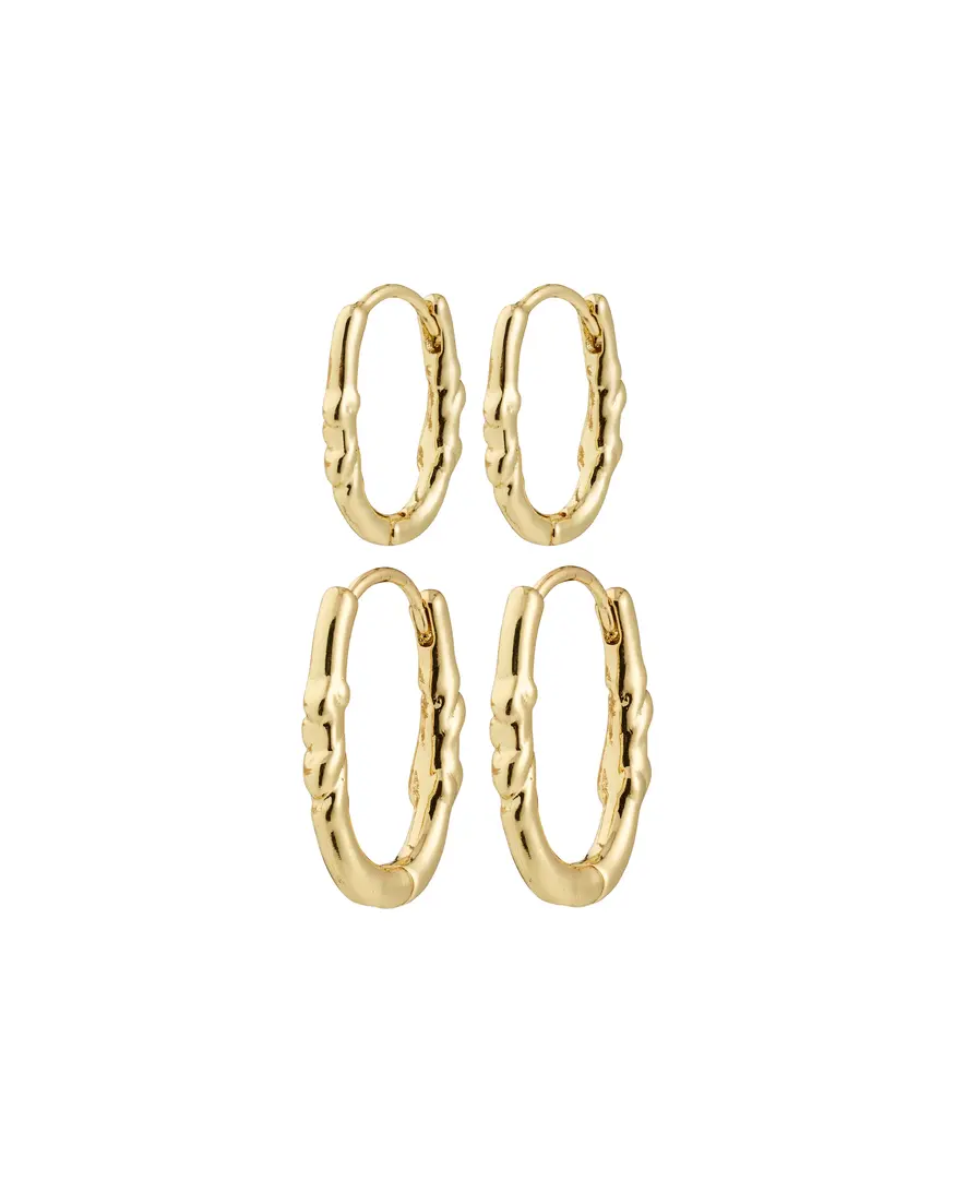 Pilgrim Sense Hoops 2-1 Earrings