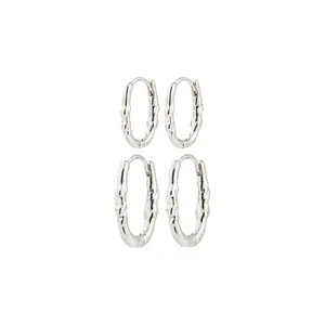 Pilgrim Sense Hoops 2-1 Earrings Pilgrim Sense Hoops 2-1 Earrings