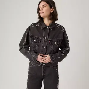 Levi's Bejeweled Shrunken 90's