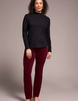 Tribal Soraya LS Mock Neck