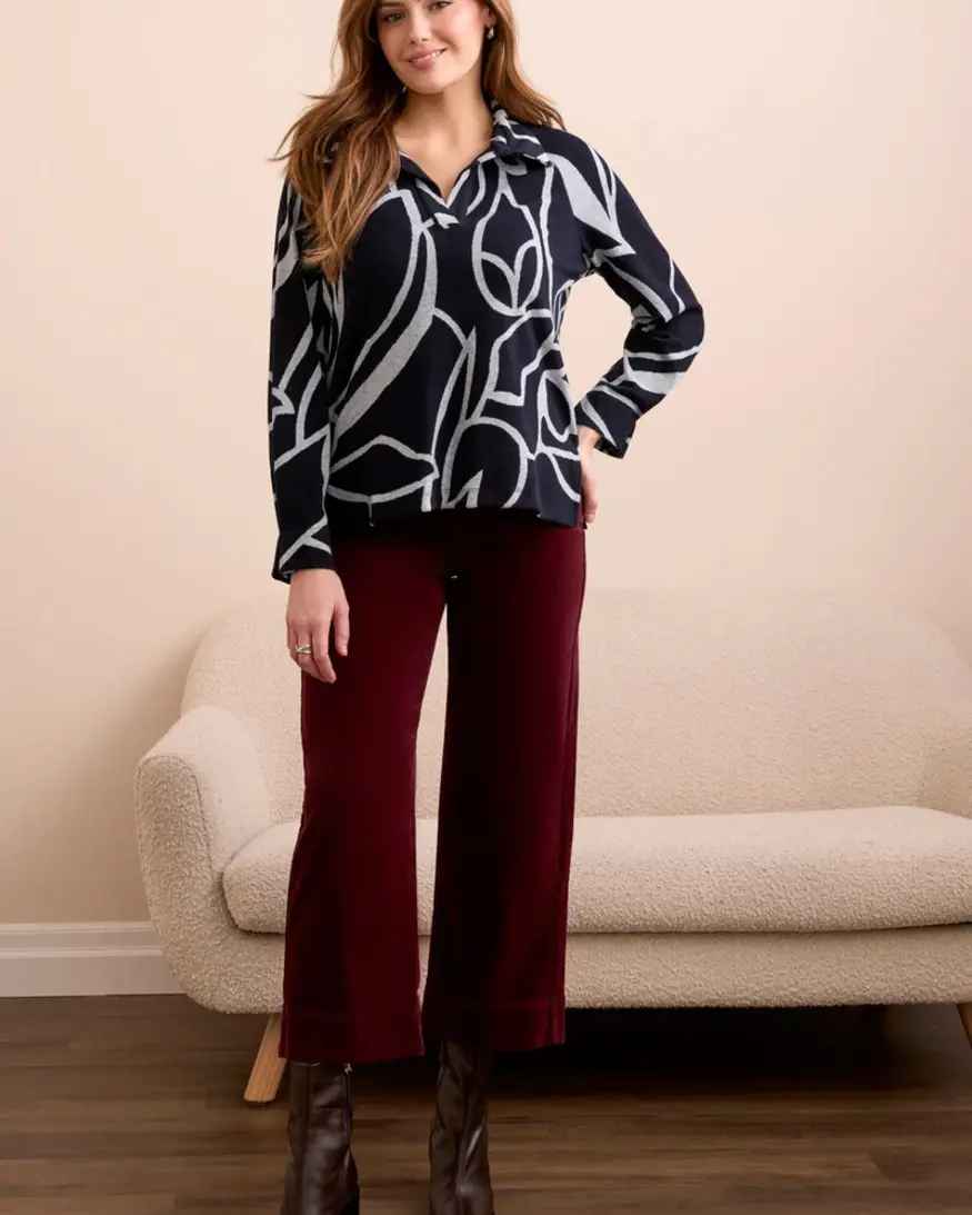 Tribal Steele Henley Top