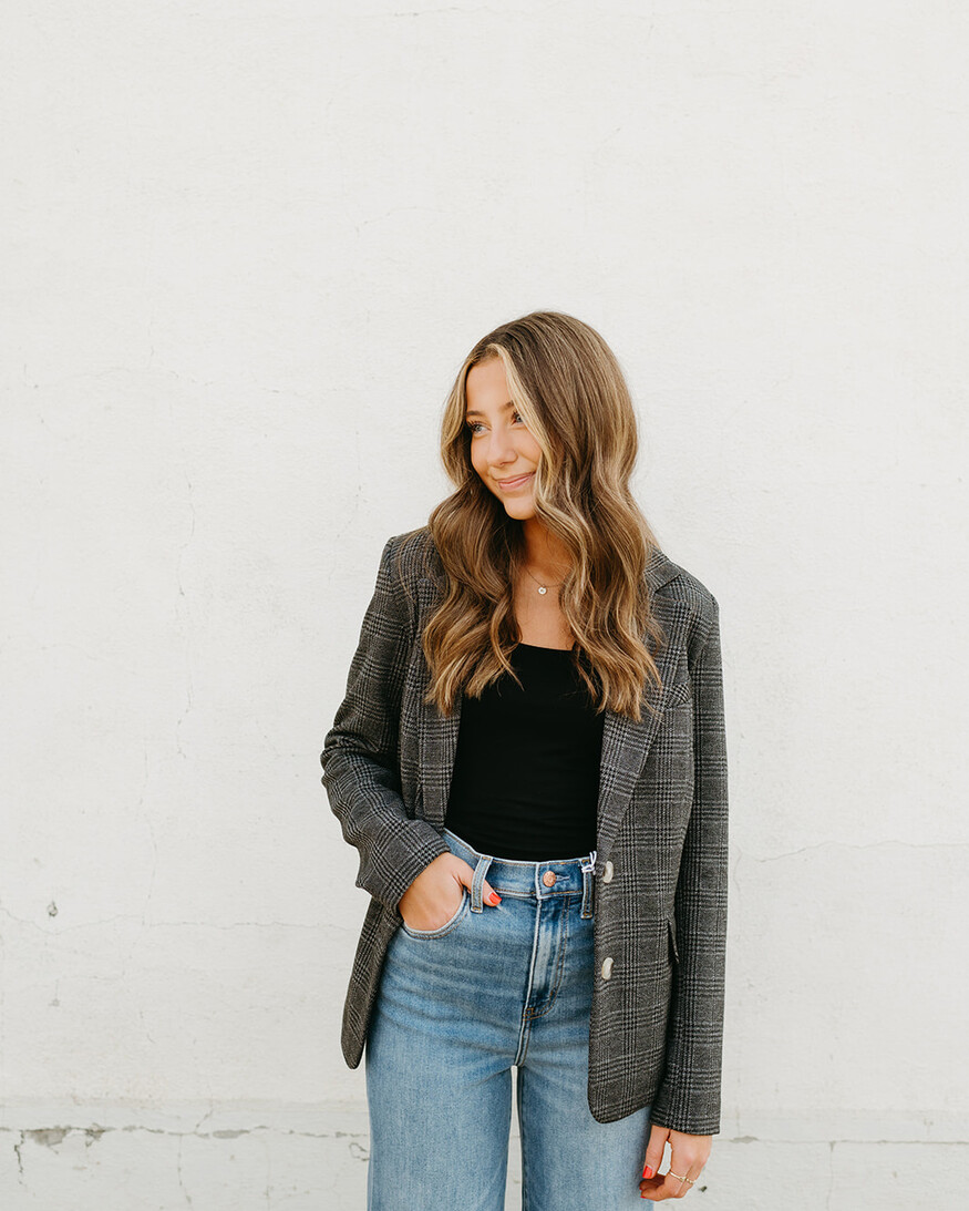 Tribal Sheldon Roll Sleeve Blazer