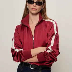 Sanctuary Satin Track Jacket
