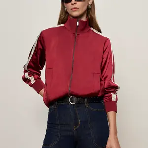 Sanctuary Satin Track Jacket