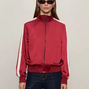 Sanctuary Satin Track Jacket