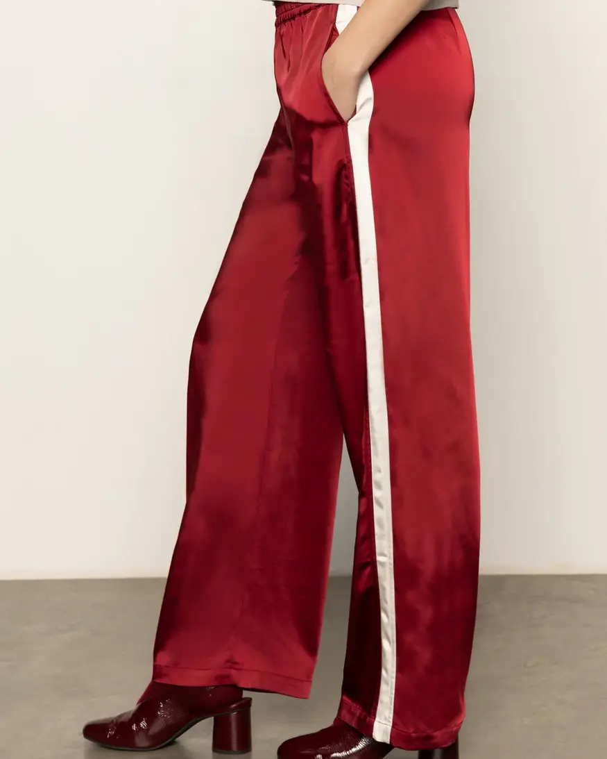Sanctuary Satin Track Pant