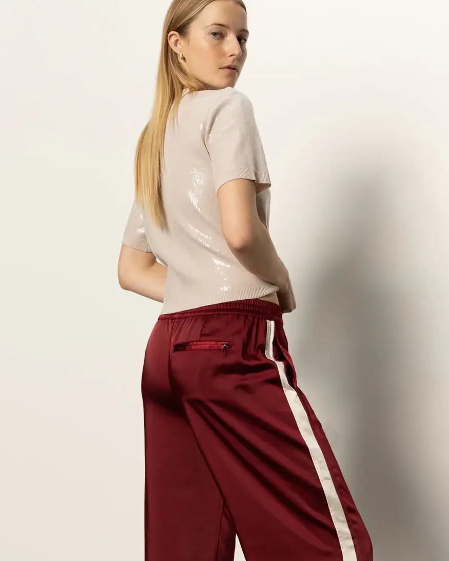 Sanctuary Satin Track Pant