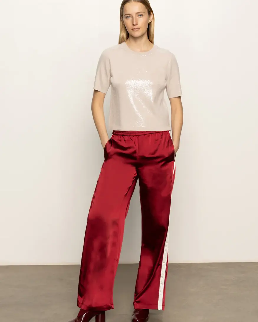 Sanctuary Satin Track Pant