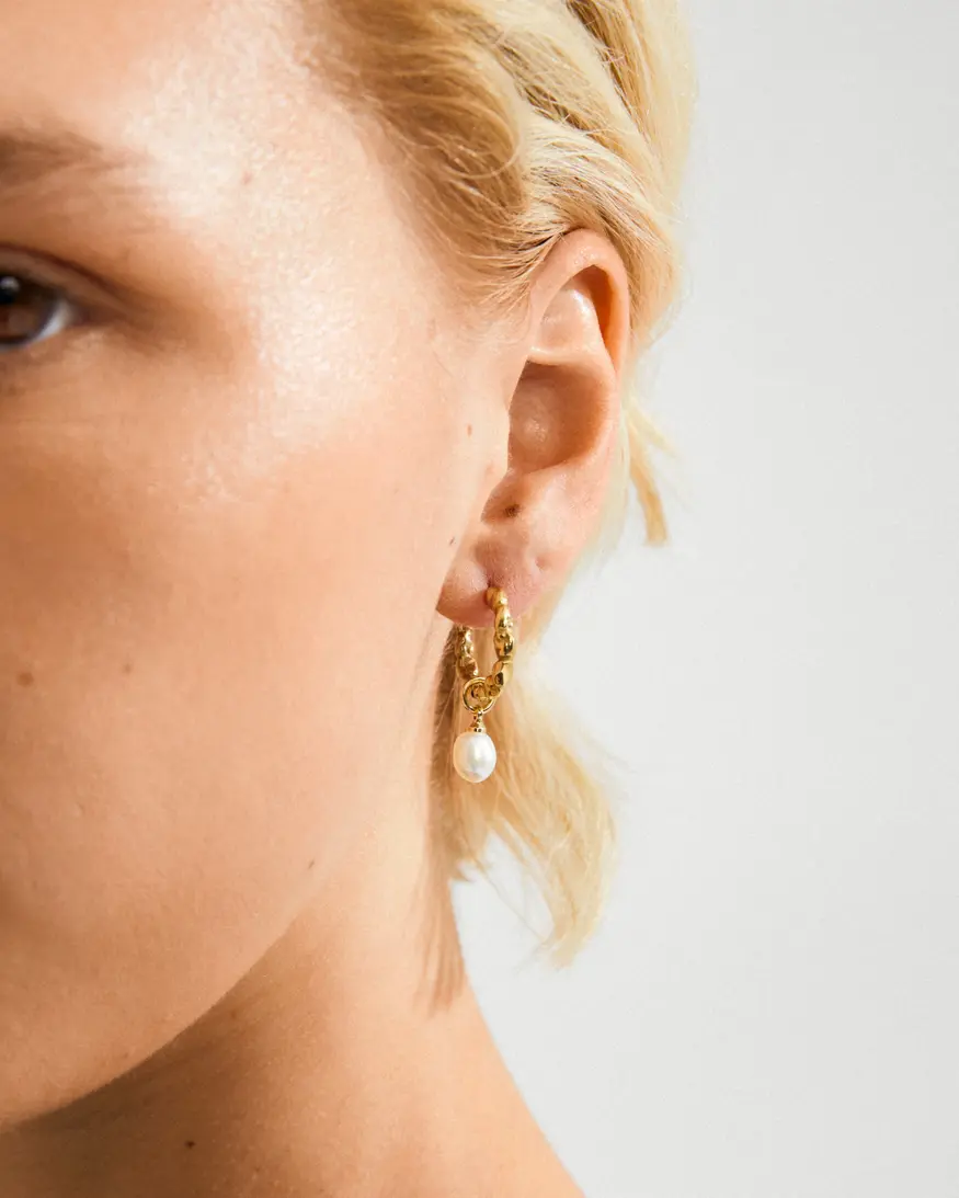 Pilgrim Shift Pearl Earrings
