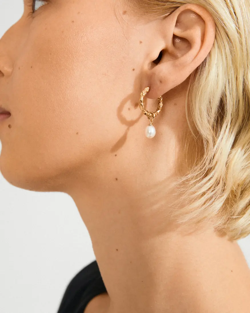 Pilgrim Shift Pearl Earrings