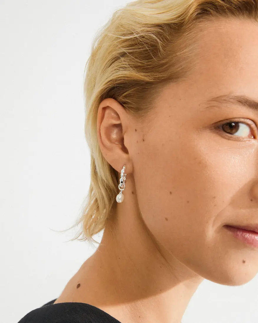 Pilgrim Shift Pearl Earrings