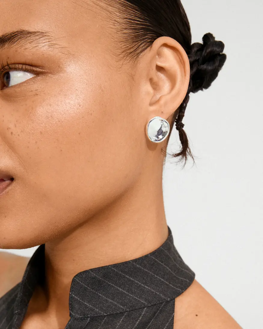 Pilgrim Sparkle Stud Earrings