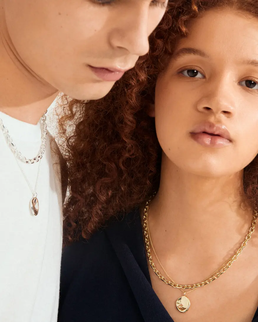 Pilgrim Sparkle 2-1 Necklace