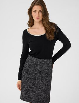 Cream Ribba LS T-Shirt Cream Ribba LS T-Shirt