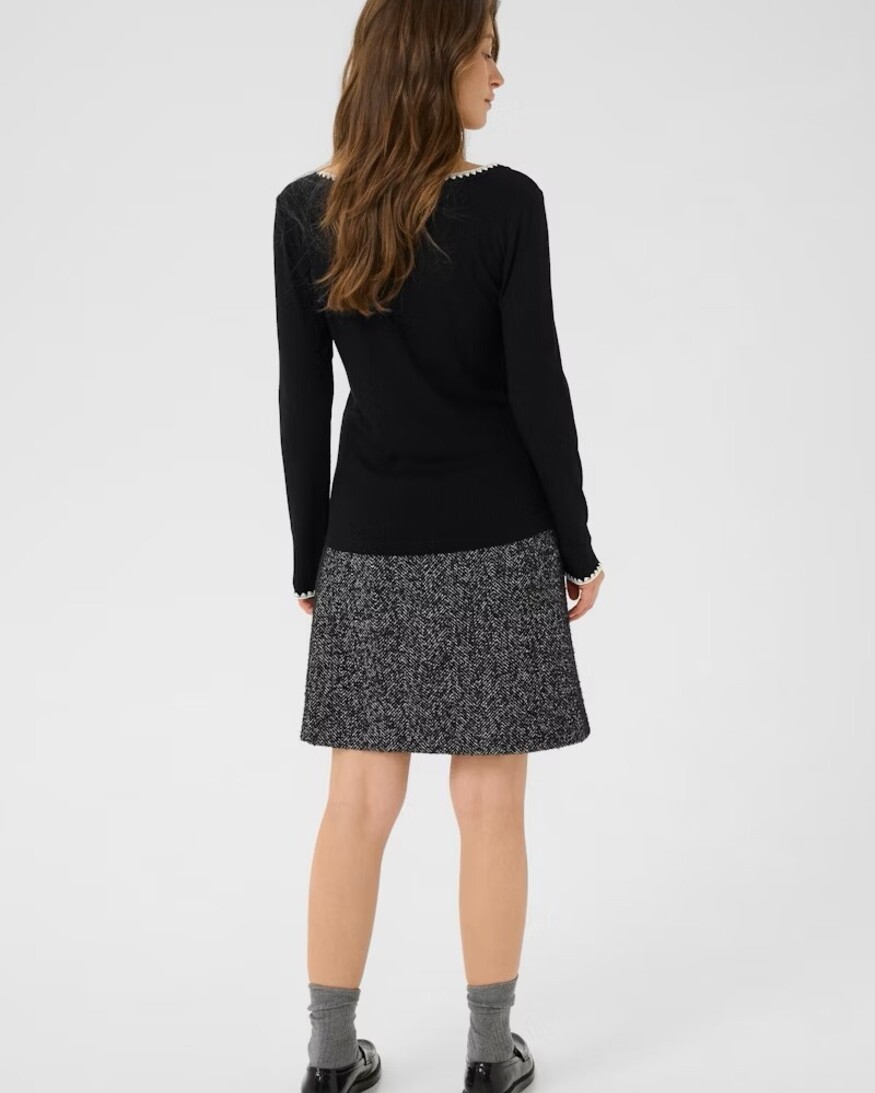 Cream Ribba LS T-Shirt