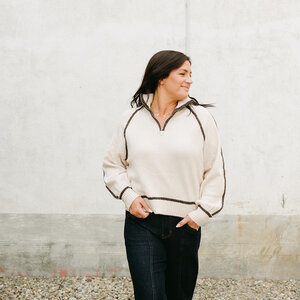 Z-Supply Alps Half Zip Sweater