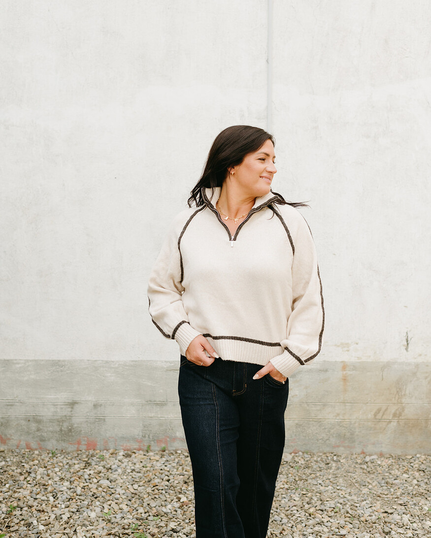Z-Supply Alps Half Zip Sweater