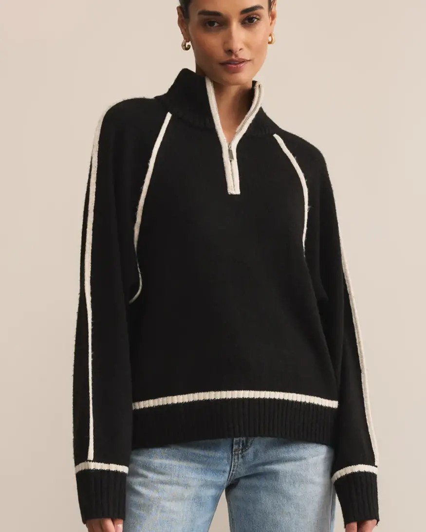 Z-Supply Alps Half Zip Sweater