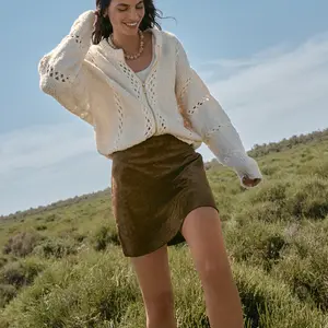 Z-Supply Ciara Suede Mini Skirt