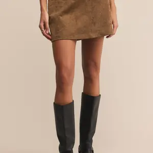 Z-Supply Ciara Suede Mini Skirt
