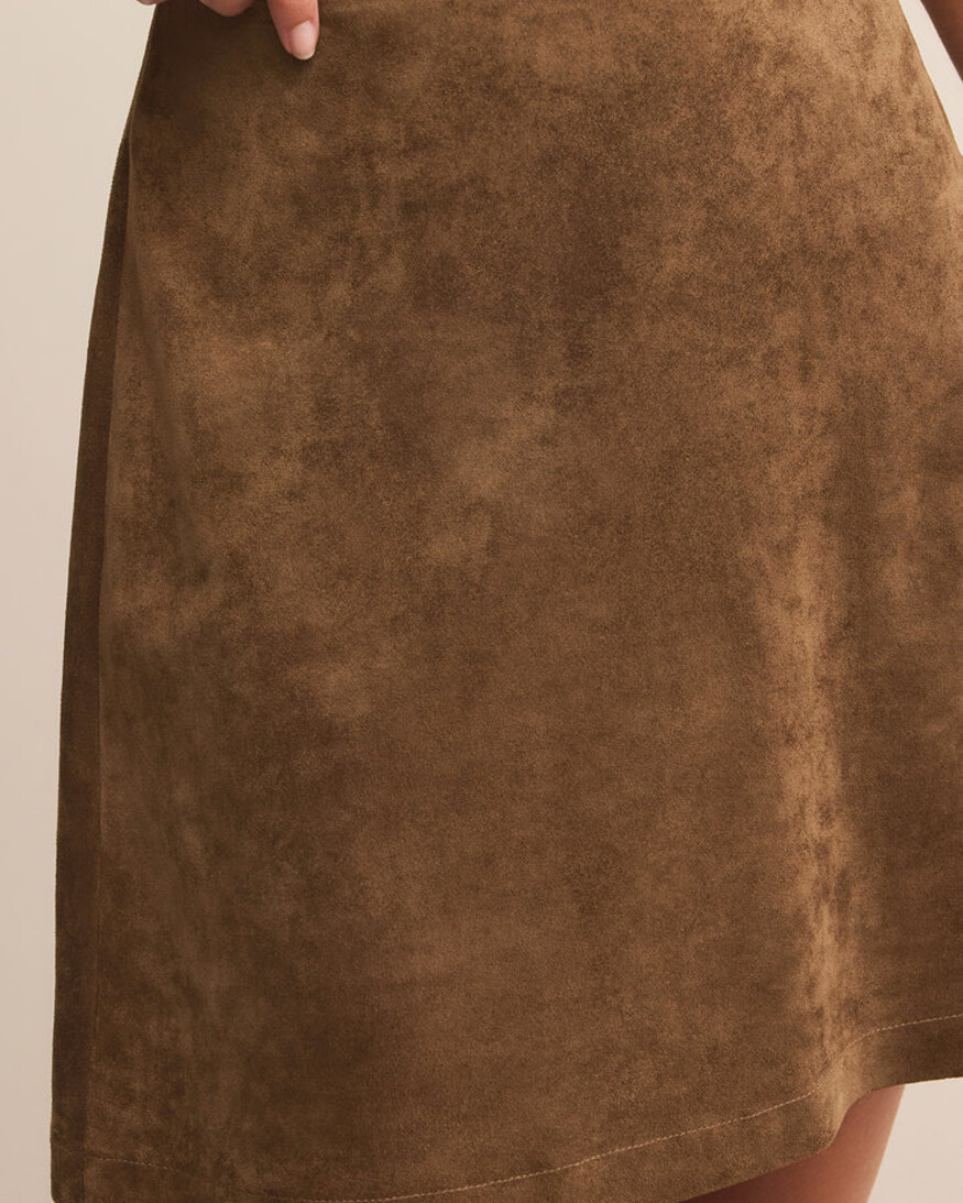 Z-Supply Ciara Suede Mini Skirt