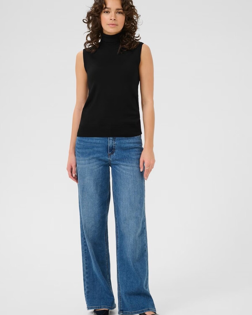 Kaffe Lizza Rollneck Top